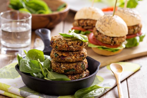 plant based burgers