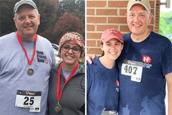 Happy couple who lost weight with Profile by Sanford. 