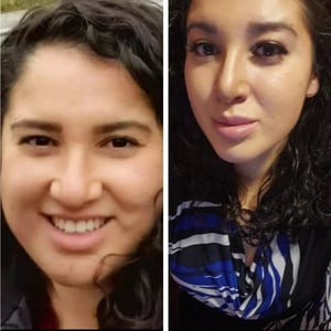Rabia before and after losing weight with Profile by Sanford