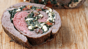 Steak Florentine Roll-Up