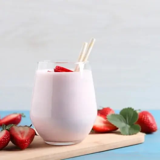 White Chocolate Covered Strawberry Shake Recipe