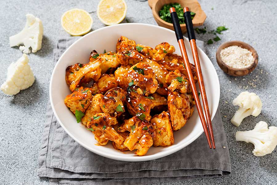 BBQ Cauliflower Wings