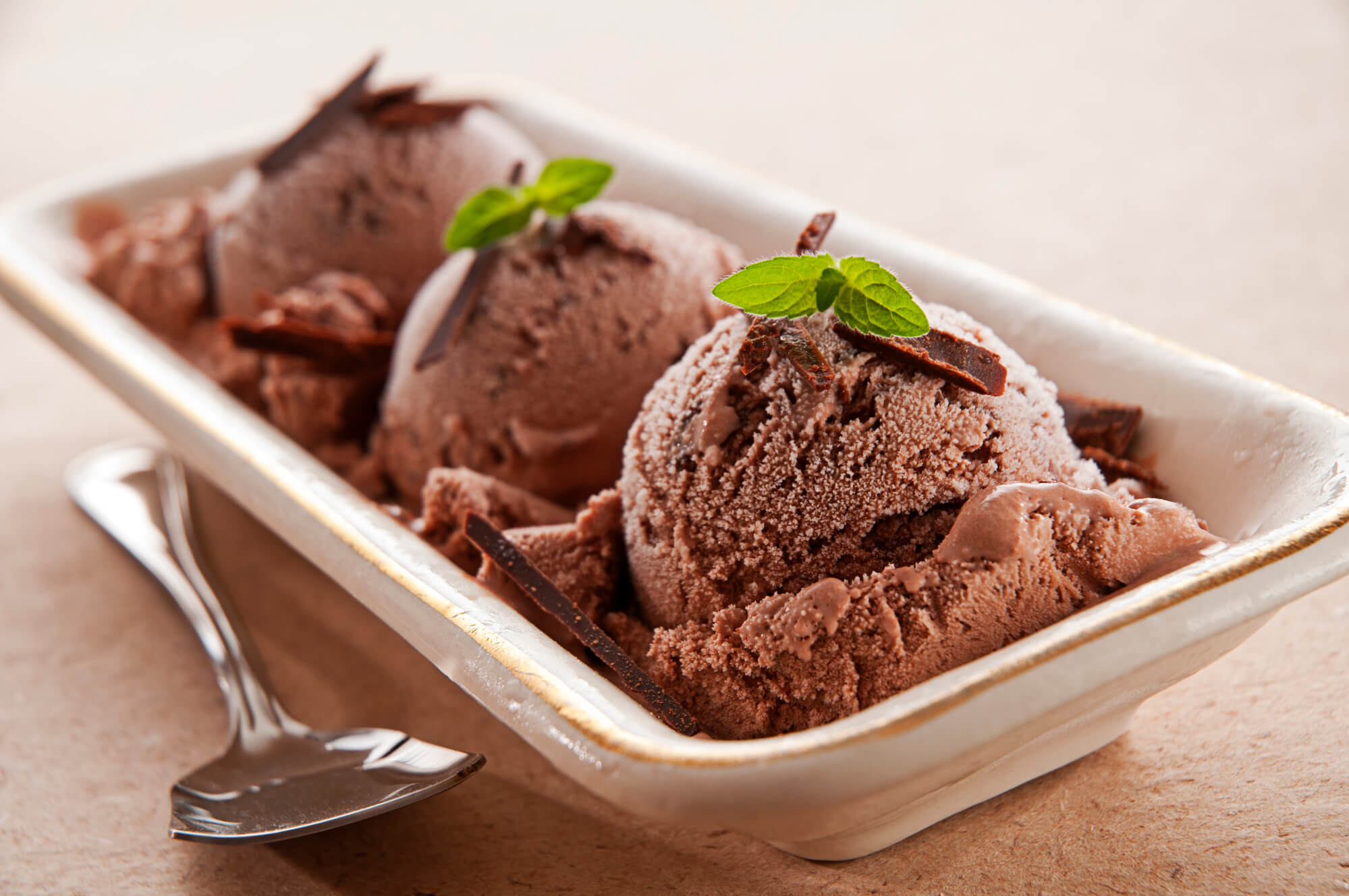 Chocolate, Mint, Ice Cream, Healthy Recipe