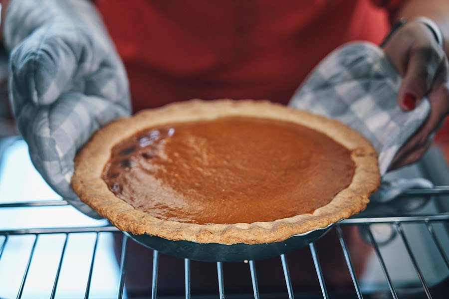 Healthier Pumpkin Pie