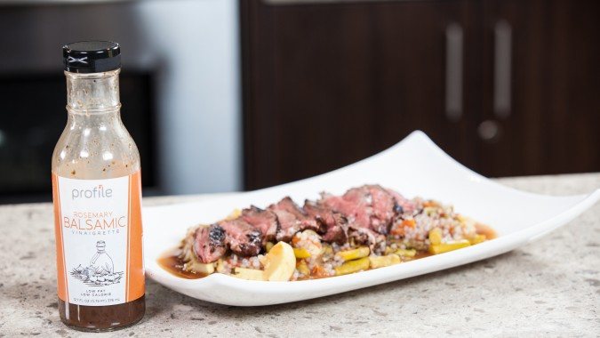 Delicious Farmer's Market Beef & Rice Salad