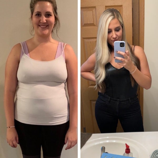 Profile member is looking great and feeling great after her weight loss