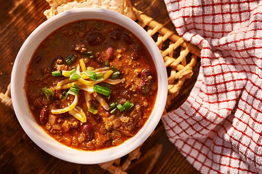 Cheesy Italian Chili