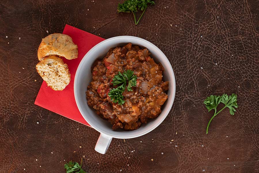 Heart Healthy Chili and Cornbread