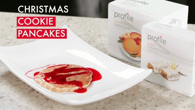 Christmas Cookie Pancakes