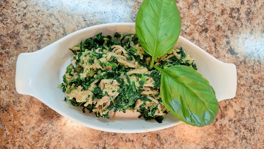 Creamy Basil Pesto Pasta Salad | Profile Plan