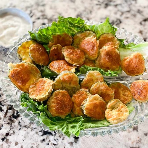 Zesty Air Fried Pickles 