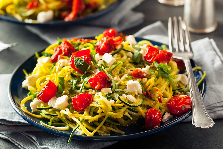 Mediterranean Zoodle Pasta Recipe | Profile Plan