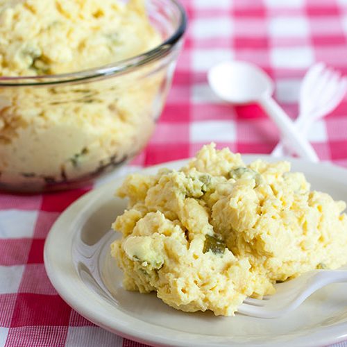 Low Carb Profile Potato Salad Alternative