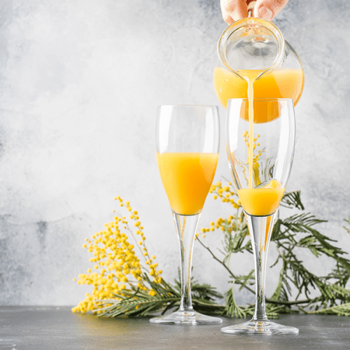 Light and Refreshing Orange Bellini