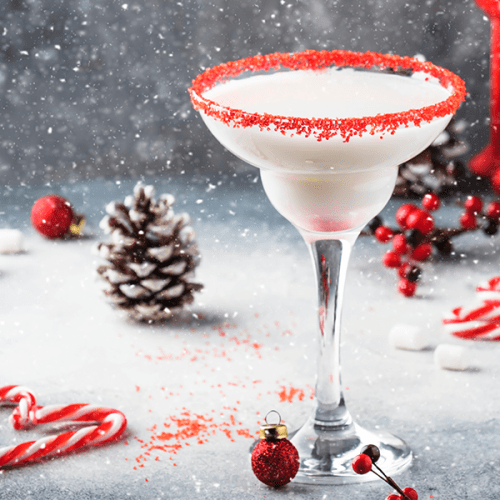 Deliciously Sweet and Creamy Peppermint Stick Martini Shake