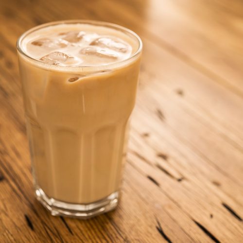 Chilled Vanilla Almond Milk Iced Coffee