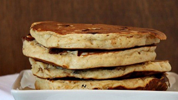 Low Carb Peanut Butter and Chocolate Pancakes