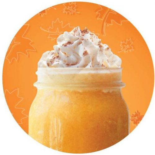 Iced Pumpkin Spice Caramel Latte