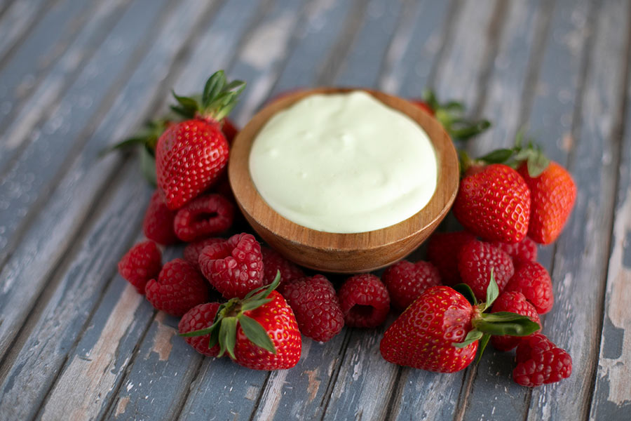 Deliciously sweet Key Lime Mousse