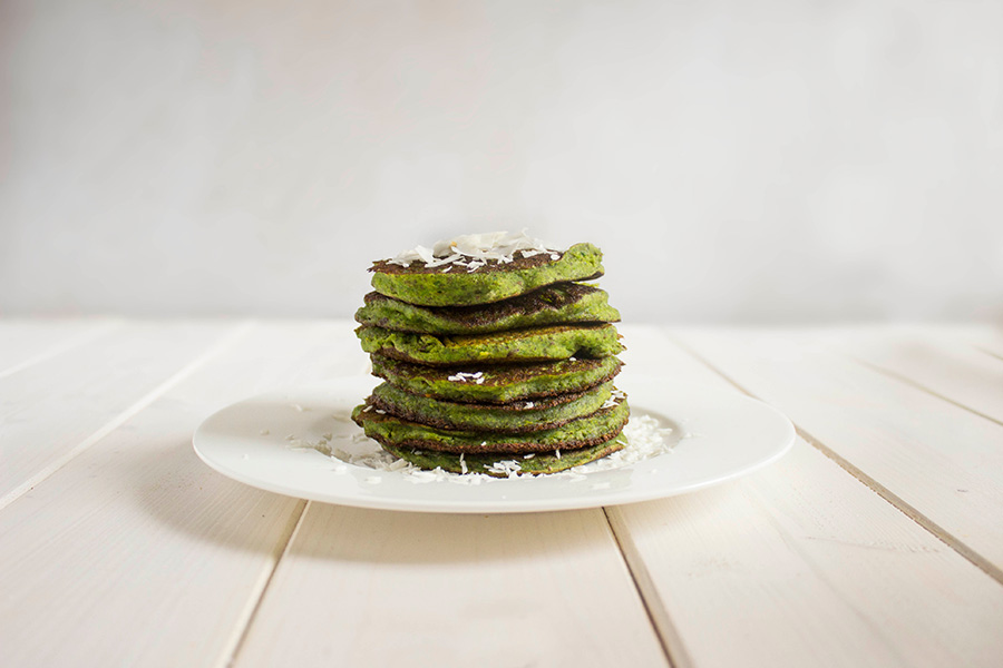 Shamrock Shake Pancakes