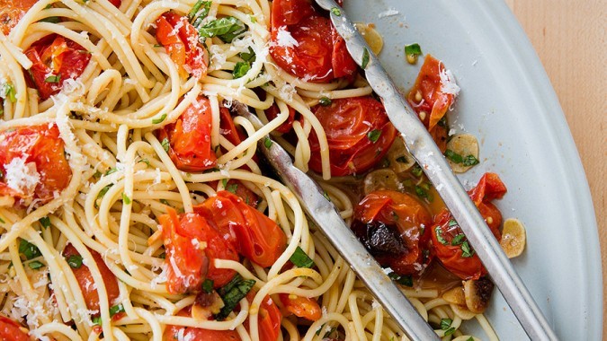 Roasted Tomato Spaghetti | Profile Plan