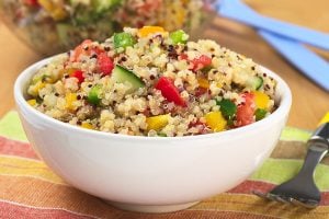 Delicious and Fresh Springtime Quinoa Salad