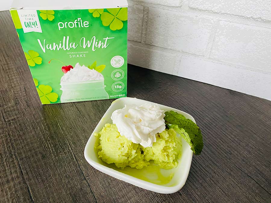 Vanilla Mint Ice Cream